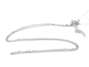 Jewellery, Chain "loop-in-loop-link" S925 1,3g length: 40-45cm width: 2mm, in auction: Pawn – Tuesday 30 August 2022