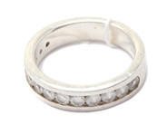 Jewellery, Ring S925 5,3g Ø18 with stones, in auction: Pawn – Tuesday 30 August 2022
