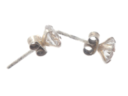 Jewellery, Earrings one pair S925 0,9g with stones, in auction: Pawn – Tuesday 30 August 2022