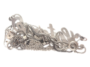 Jewellery, Partisilver S915 8,1g defect with stones, in auction: Pawn – Tuesday 30 August 2022