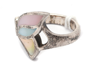 Jewellery, Ring S925 4,9g Ø16 with enamel, in auction: Pawn – Tuesday 30 August 2022