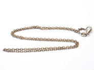 Jewellery, Chain Anchor S925 2,8g length: 41,5cm width: 2mm, in auction: Pawn – Tuesday 30 August 2022