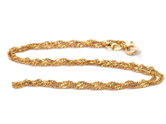 Lot - Chain Singapore 21K 3,9g defect. - View 1