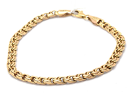 Lot, Bracelet Bismarck 18K 11,4g length: 20cm width: 6mm, in auction: Pawn – Tuesday 30 August 2022
