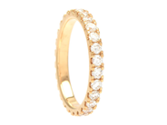 Jewellery - FULL ETERNITY RING, 18K gold - View 1