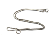 Jewellery, Chain Box-chain S830 2,8g length: 39cm width: 1mm , in auction: Pawn – Tuesday 30 August 2022