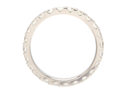 Jewellery - FULL ETERNITY RING, 18K white gold - View 2