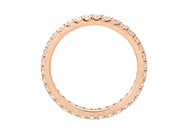 Jewellery - FULL ETERNITY RING, 18K rose gold - View 4