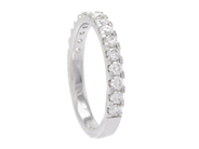 Jewellery - ETERNITY RING, 18K white gold - View 1