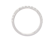 Jewellery - ETERNITY RING, 18K white gold - View 2