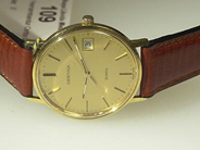 Pawnitems, 1 Herrarmbandur Certina 14K, in auction: Pawn – Saturday 18 October 2003