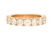 Jewellery - ETERNITY RING, 18K gold - View 3