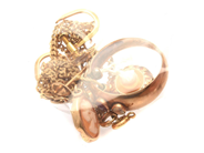 Lot, Lot of gold 18K 9,9g with stones, defect, in auction: Pawn – Tuesday 20 September 2022
