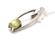 Jewellery - Pendant S925 0,7g height inkl loop: 17mm width: 5mm with stone - View 1
