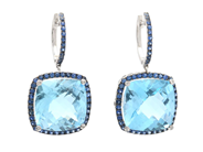 Jewellery - EARRINGS, 18K white gold - View 1