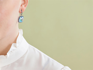 Jewellery - EARRINGS, 18K white gold - View 3