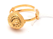 Lot - Ring, 21K 1,7g adjustable - View 1