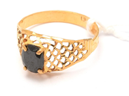 Jewellery - Ring, 21K 2,5g Ø18½ with stone - View 1