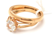 Lot - Lot of gold, 18K 6g with stone - View 1