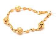 Jewellery - Bracelet, 21K 8g length: 19cm  - View 1