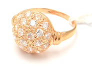 Jewellery - Ring, 21K 4,5g Ø18 with stones - View 1