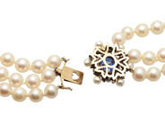 Jewellery - PEARL NECKLACE, 3-strand - View 3