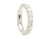 Jewellery - ETERNITY RING, 18K white gold - View 1