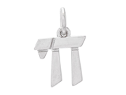 Jewellery - PENDANT, 18K white gold - View 1