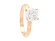 Jewellery - SOLITAIRE RING, 18K gold - View 1