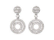 Jewellery - EARRINGS, 18K white gold - View 1