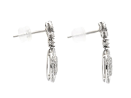 Jewellery - EARRINGS, 18K white gold - View 2
