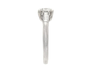 Jewellery - THREE STONE RING, platinum - View 4