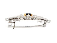 Jewellery - BROOCH, platinum/gold - View 3