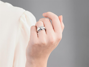 Jewellery - MAISON THE GREEF, solitaire ring - View 7