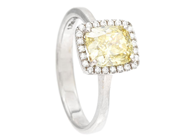 Jewellery - RING, 18K white gold - View 1