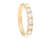 Jewellery - ETERNITY RING, 18K gold - View 1