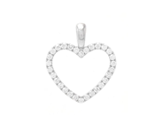 Jewellery - PENDANT, 18K white gold - View 1