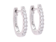 Jewellery - EARRINGS, platinum - View 1