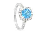 Jewellery - RING, 18K white gold - View 1