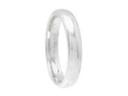 Jewellery - PLAIN RING, 18K white gold - View 1