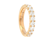 Jewellery - ETERNITY RING, 18K gold - View 1
