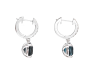 Jewellery - EARRINGS, 18K white gold - View 2