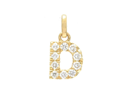 Jewellery - LETTER PENDANT, letter D - View 1