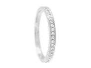 Jewellery - ETERNITY RING, 18K white gold - View 1