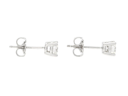 Jewellery - SOLITAIRE EARRINGS, 18K white gold - View 2