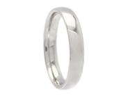 Jewellery - PLAIN RING, platinum 950 - View 1