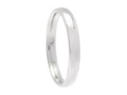 Jewellery - PLAIN RING, platinum 950 - View 1