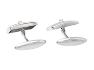 Jewellery - CUFFLINKS, 18K white gold - View 2
