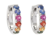 Jewellery - EARRINGS, 18K white gold - View 1