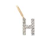 Jewellery - LETTER PENDANT, letter H - View 1